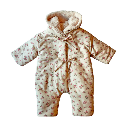TUTINA BABY FLEECE-LINED ROMPER