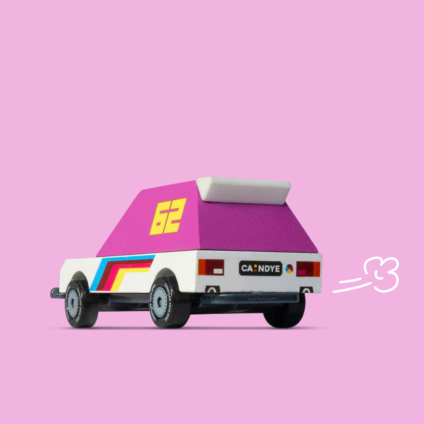 PINK RACER 62 TOONS™ CAR
