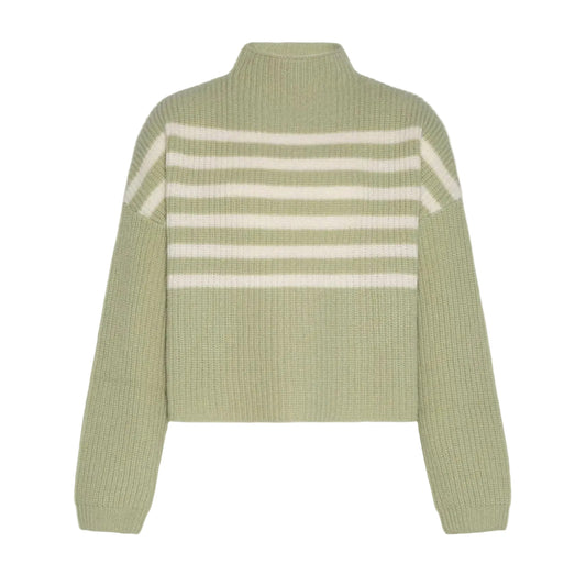 JUICY WOOL STRIPE SWEATER