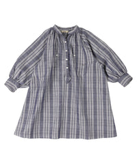 COTTON X LINEN ROYAL OXFORD DRESS
