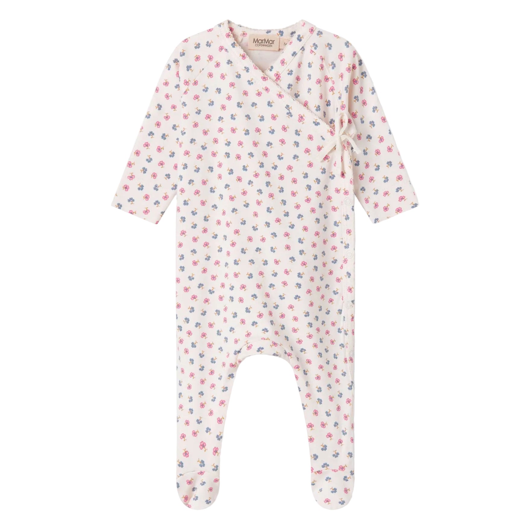 RUBETTA MINI FLOWER ONESIE WITH FEET – Little-ish