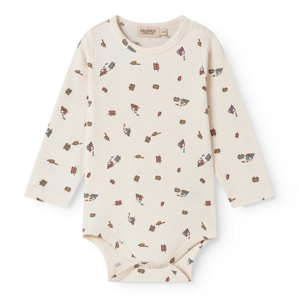 BENEDICTE TRAINS ONESIE & LEGGING SET