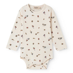 BENEDICTE TRAINS ONESIE & LEGGING SET