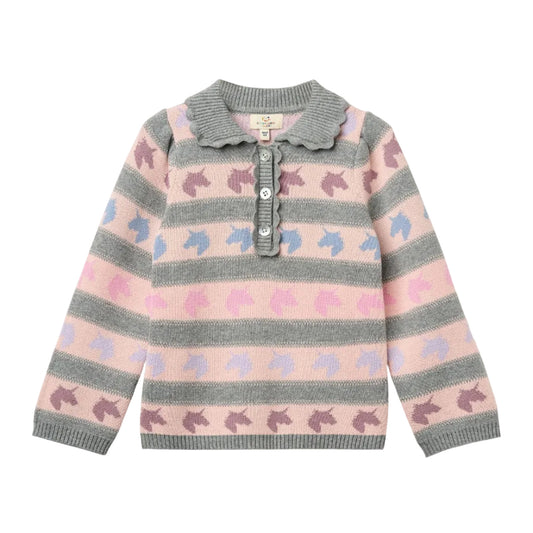 UNICORN JACQUARD SWEATER