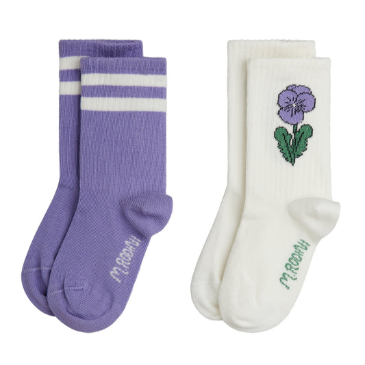 VIOLAS STRIPE 2-PACK SOCKS