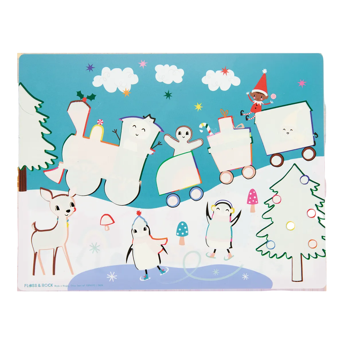 CHRISTMAS MAGIC  WATER PLACEMAT