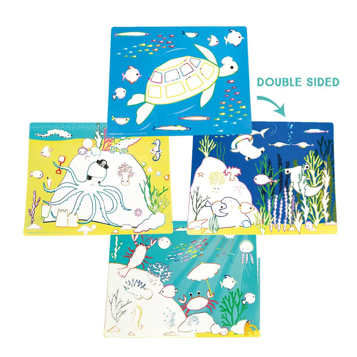 MAGIC WATER PLACEMATS - OCEAN