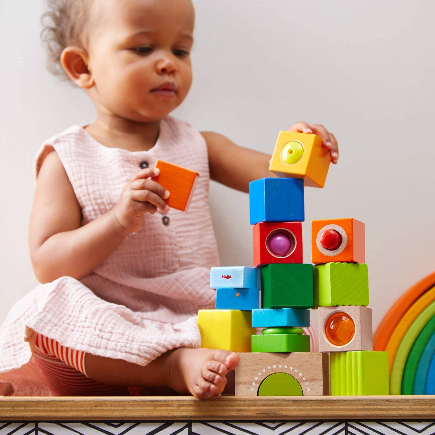 FUN WITH SOUND WOODEN DISCOVERY BLOCKS