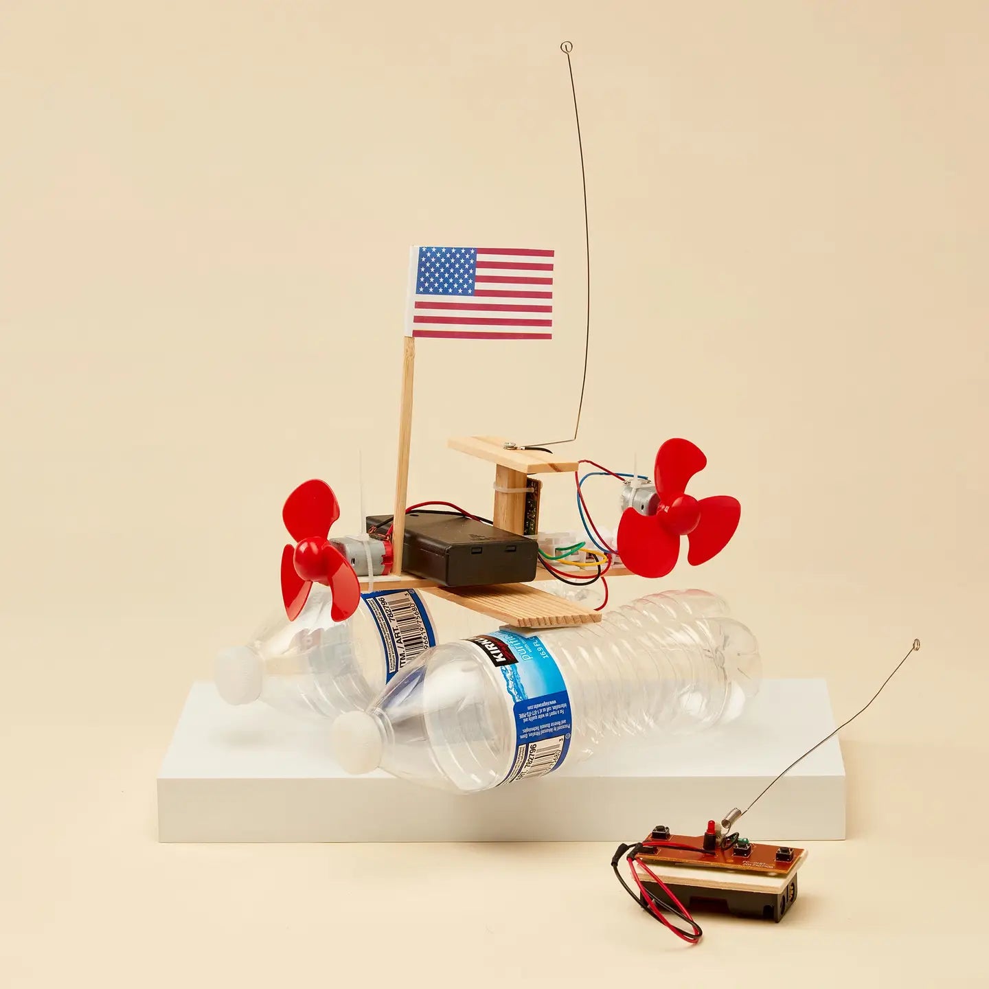 REMOTE CONTROL PROPELLER BOAT DIY KIT