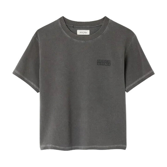 AMERICAN VINTAGE PYMAZ T SHIRT - VINTAGE CARBON