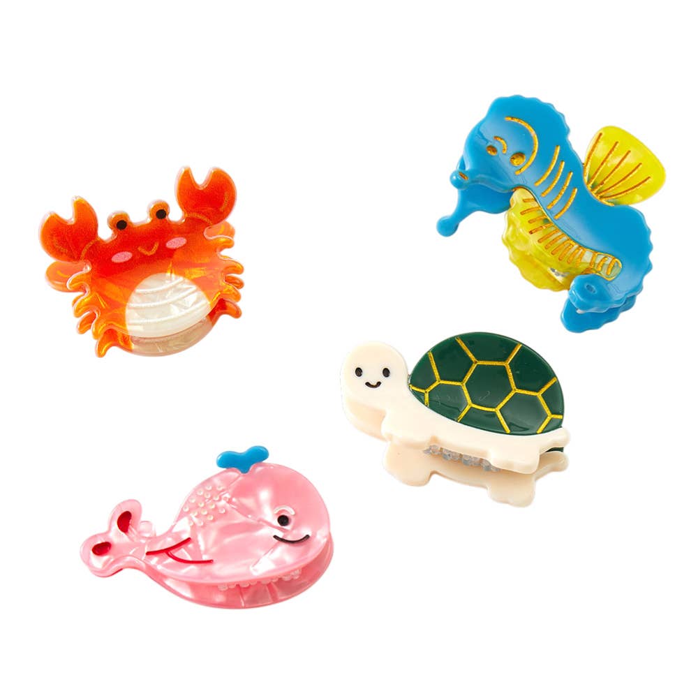 MINI SEA ANIMAL JAW CLIP