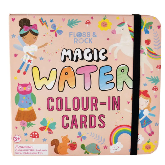 RAINBOW FAIRY MAGIC WATER COLORING CARDS