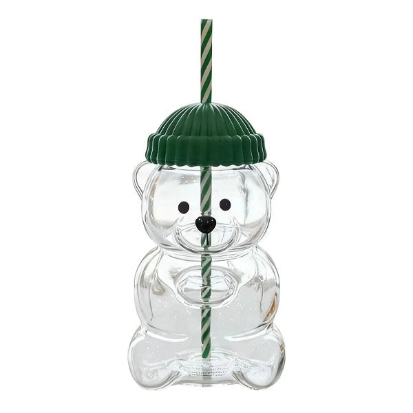 TEDDY BEAR GLASS TUMBLER
