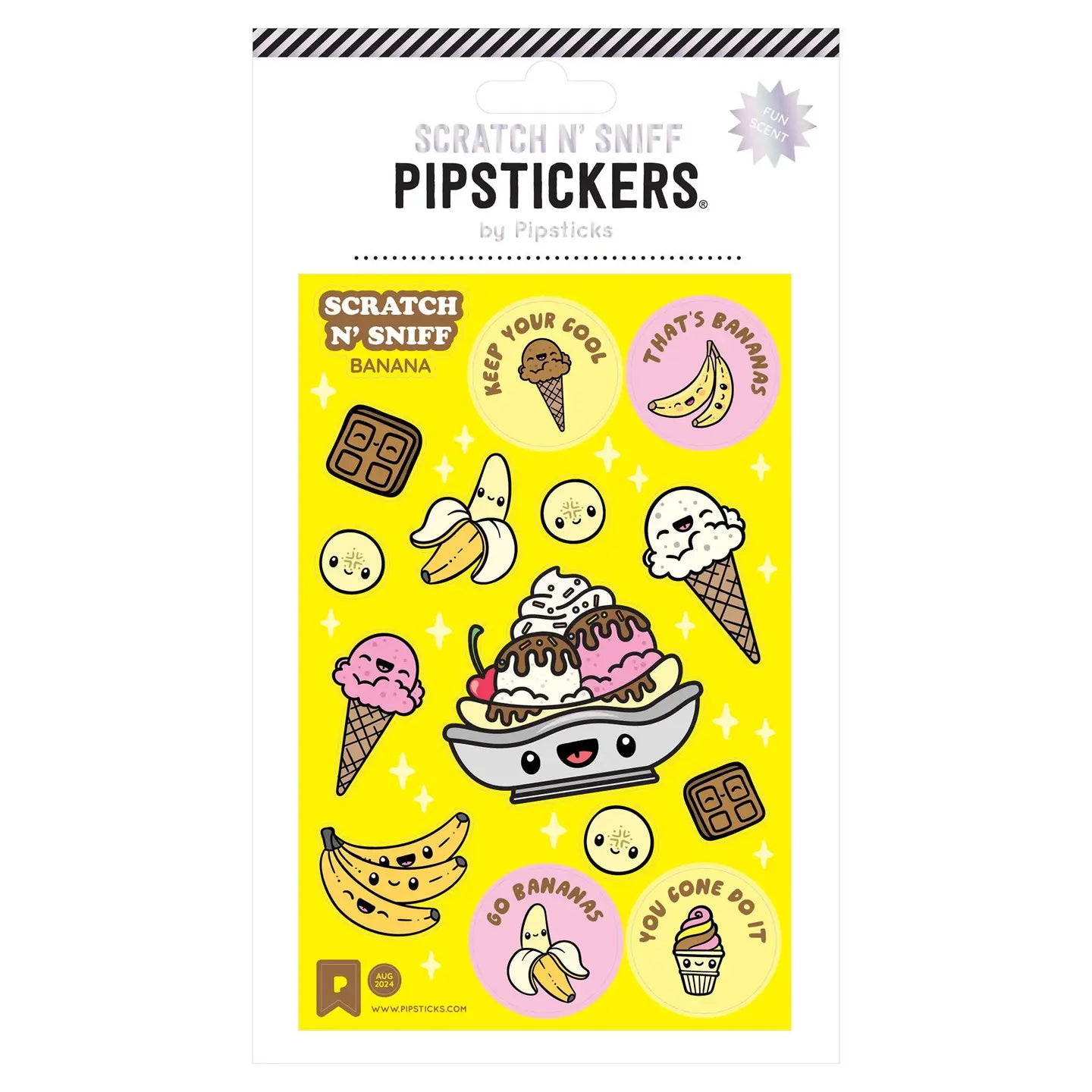 SPLIT DECISION SCRATCH N' SNIFF STICKERS