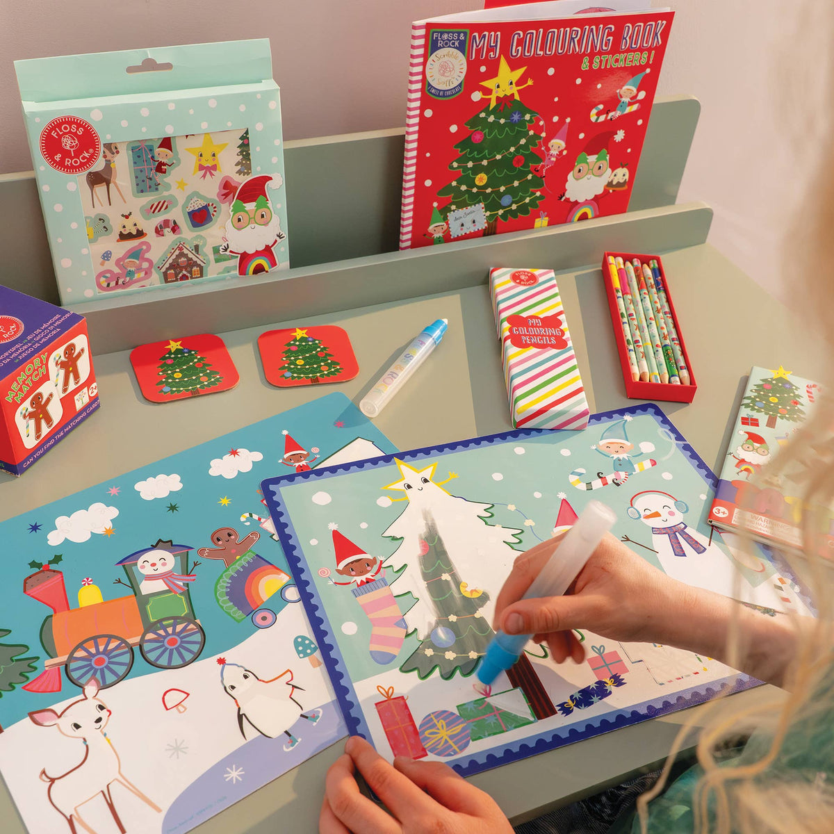 CHRISTMAS MAGIC  WATER PLACEMAT