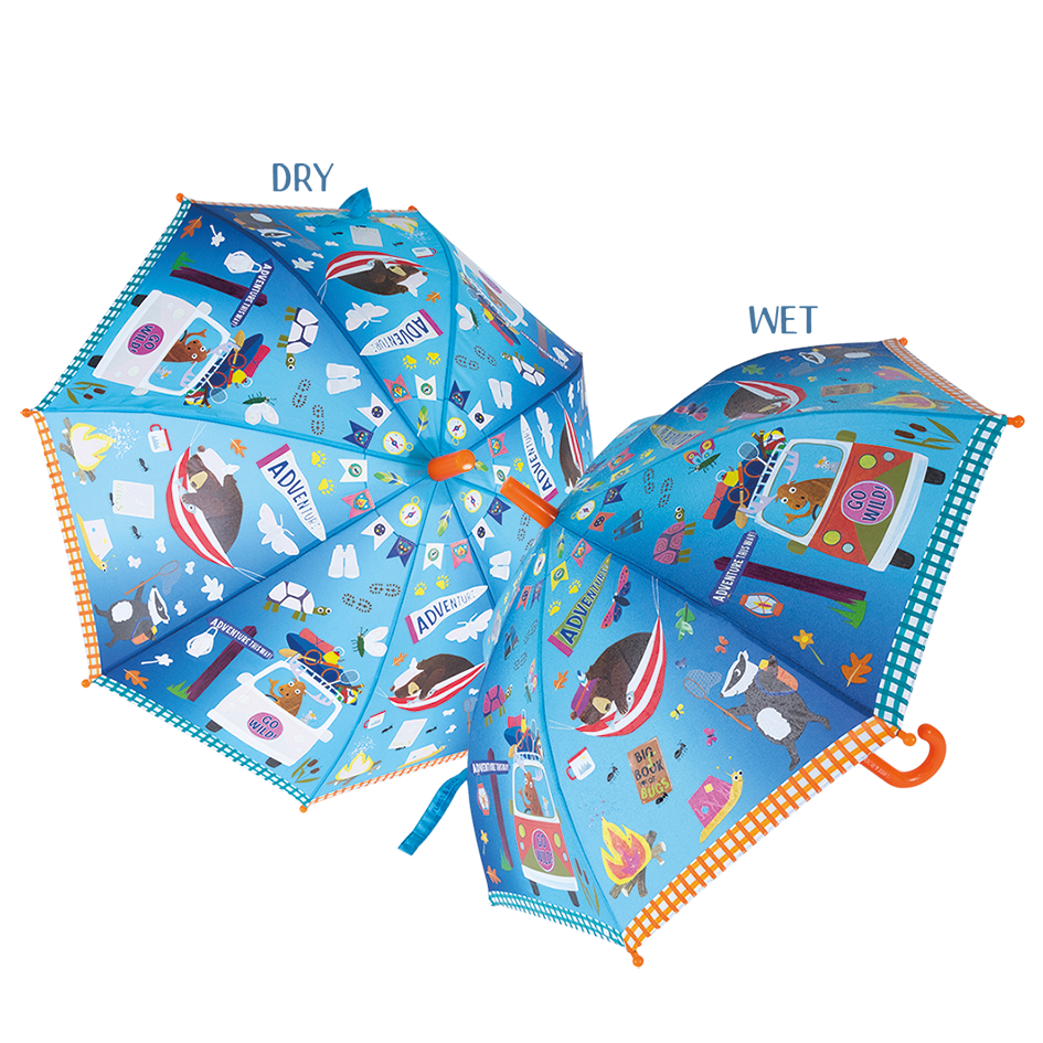 COLOR CHANGING UMBRELLA - ADVENTURE