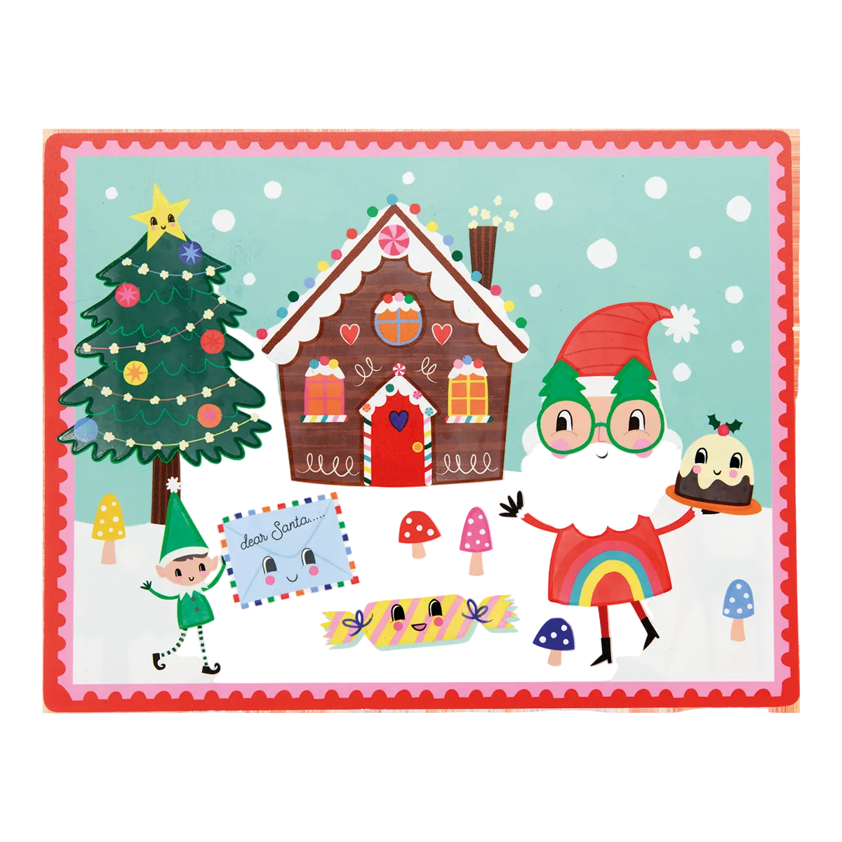 CHRISTMAS MAGIC  WATER PLACEMAT