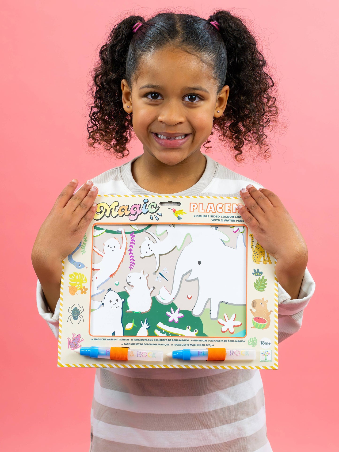 JUNGLE MAGIC WATER COLORING MATS