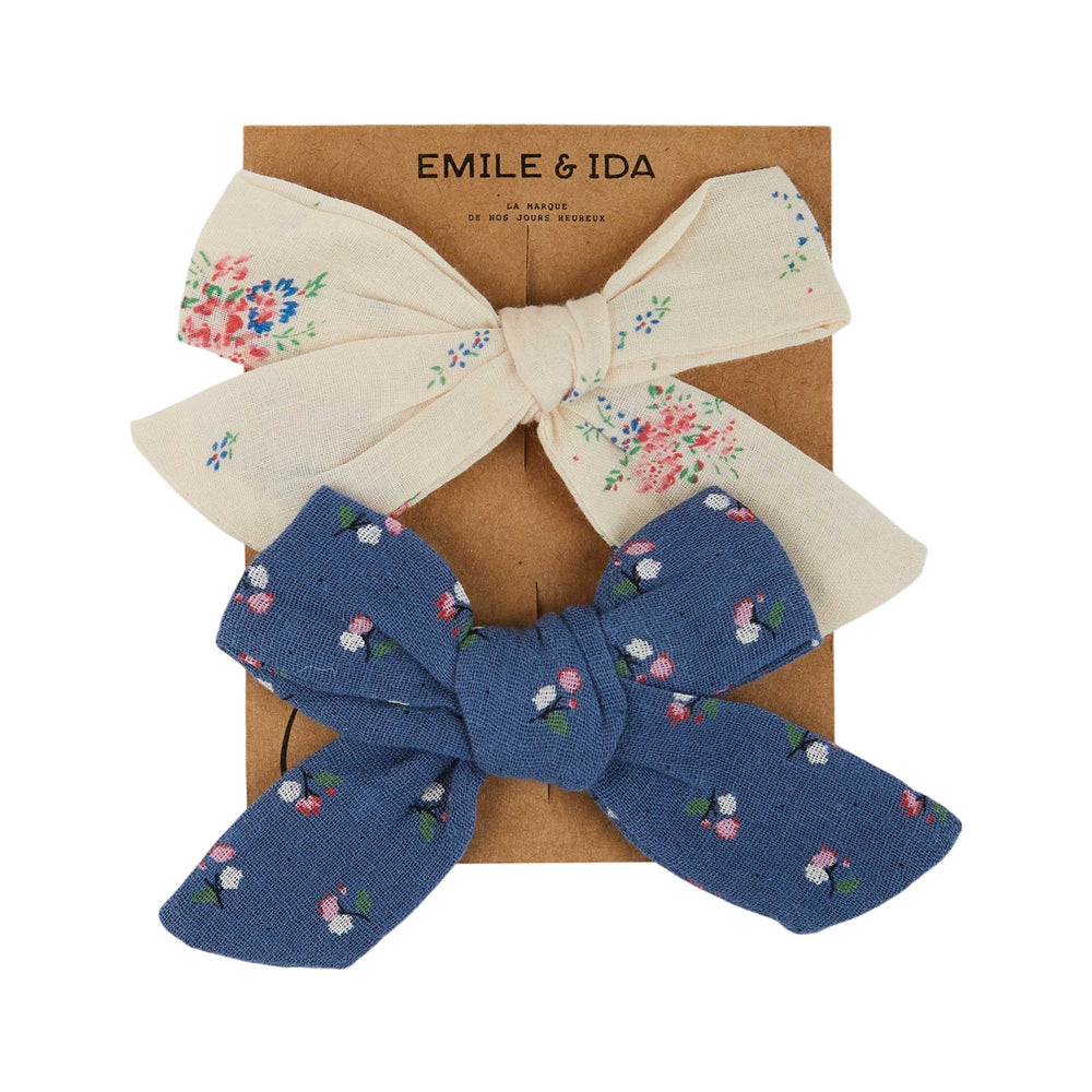 EMILE ET IDA BOW BARETTE SET