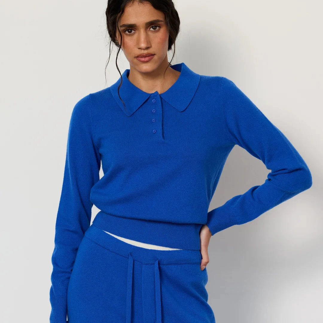 TOVE CASHMERE SET  - LAPIS