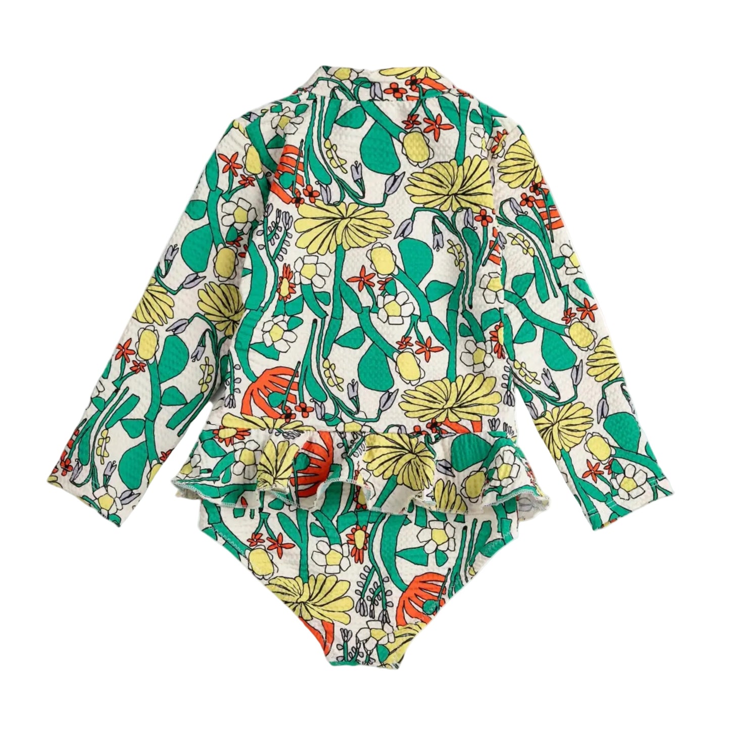 COLOR HERBALIST ALL OVER RASHGUARD SWIMSUIT