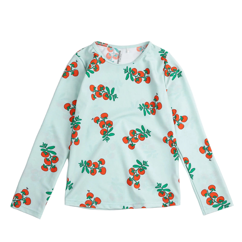 JUICY TOMATO ALL OVER RASHGUARD SET