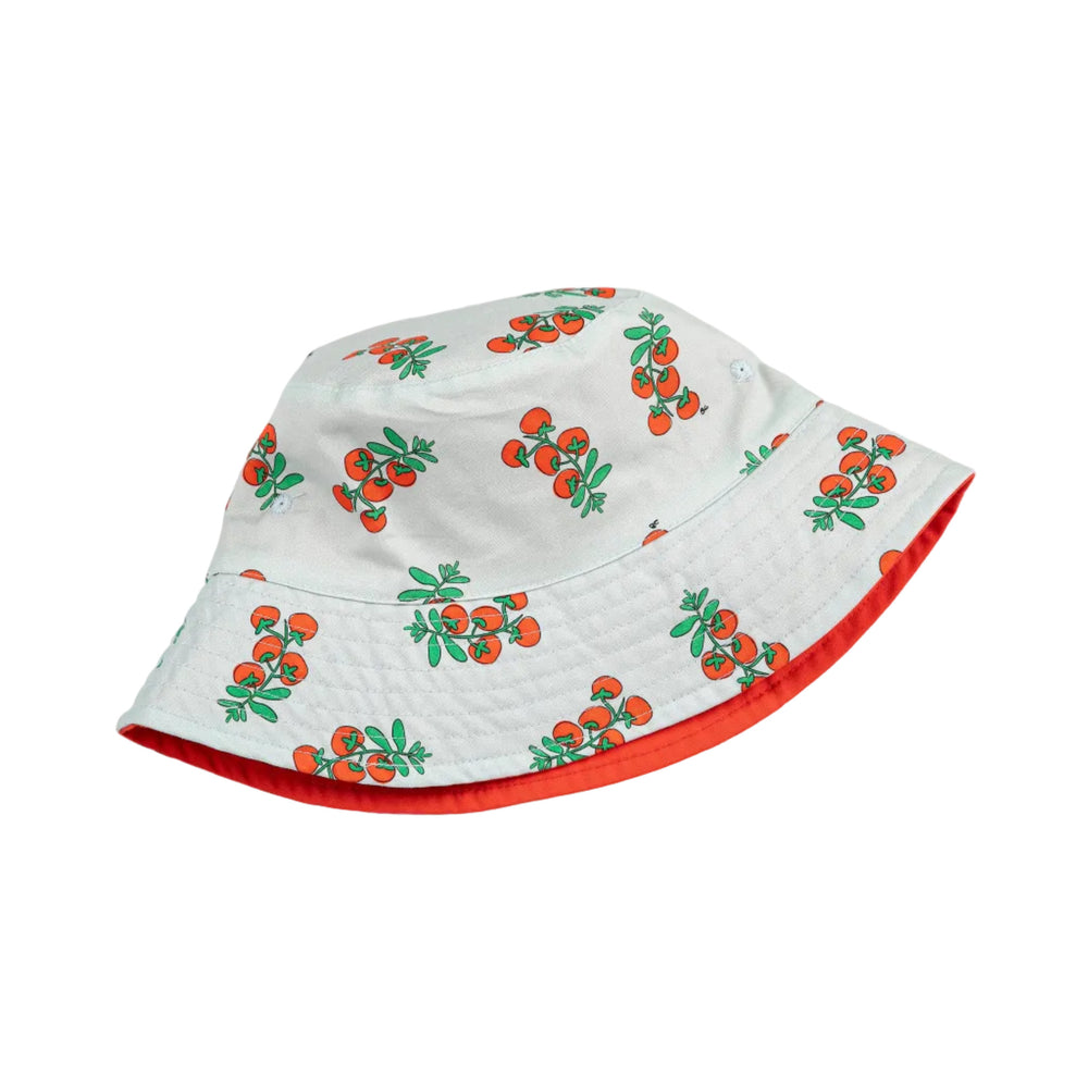 BOBO CHOSES REVERSIBLE JUCY TOMATOES BUCKET HAT