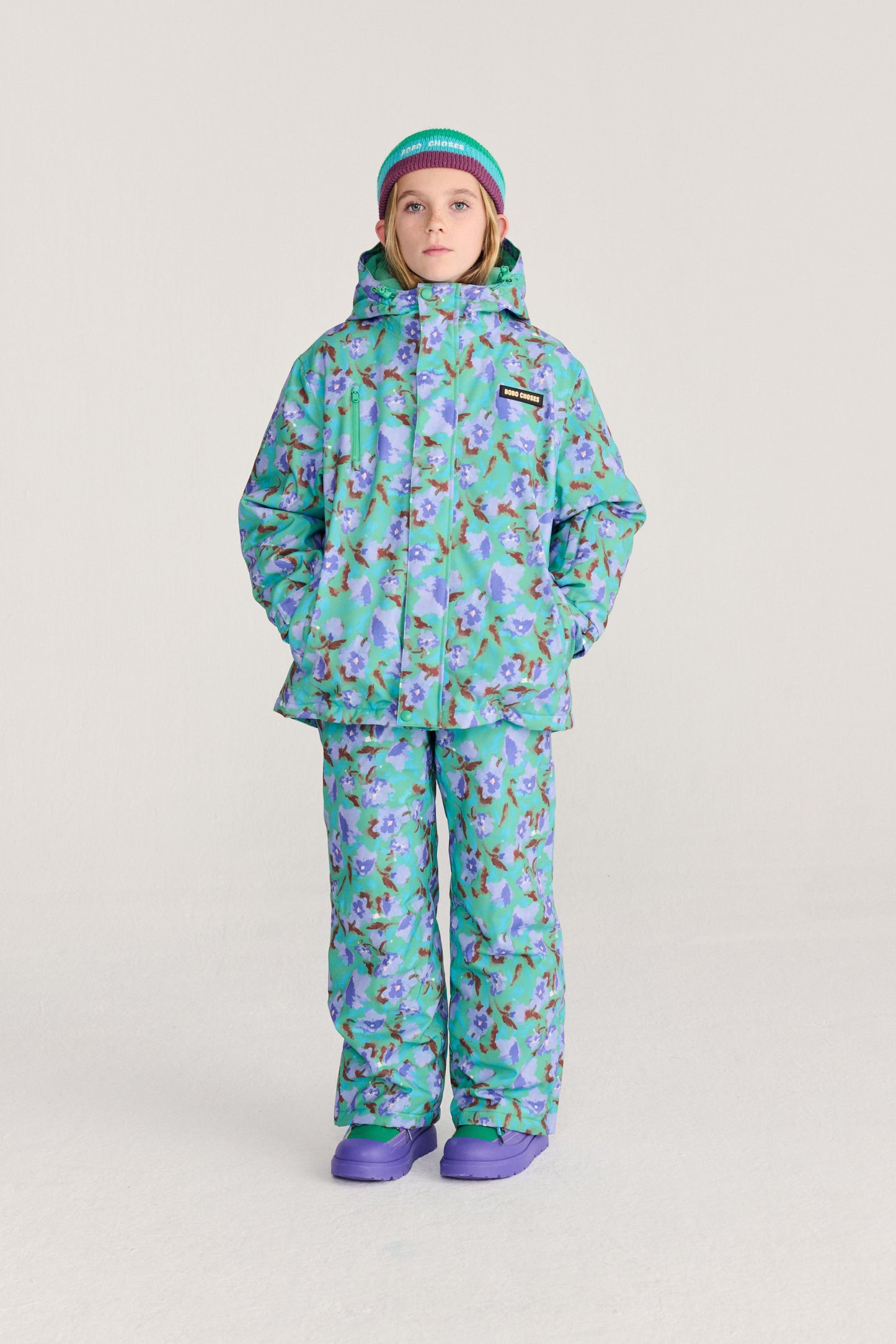 WATERCOLOR ALL OVER SKI PANT