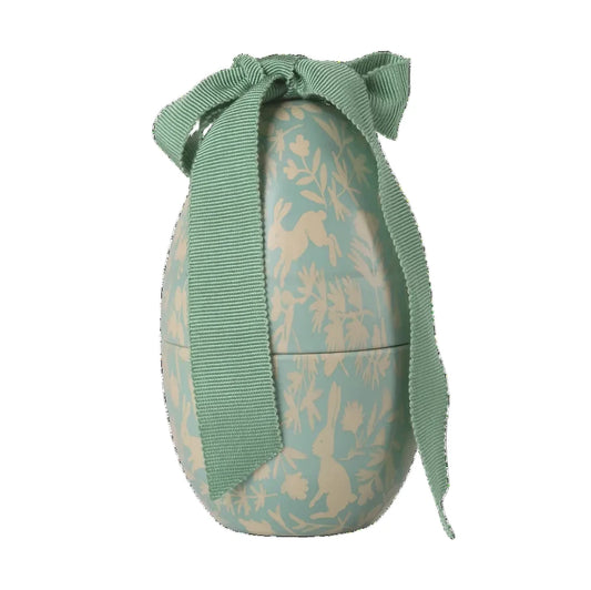 EASTER EGG EMPTY SMALL  - DUSTY MINT