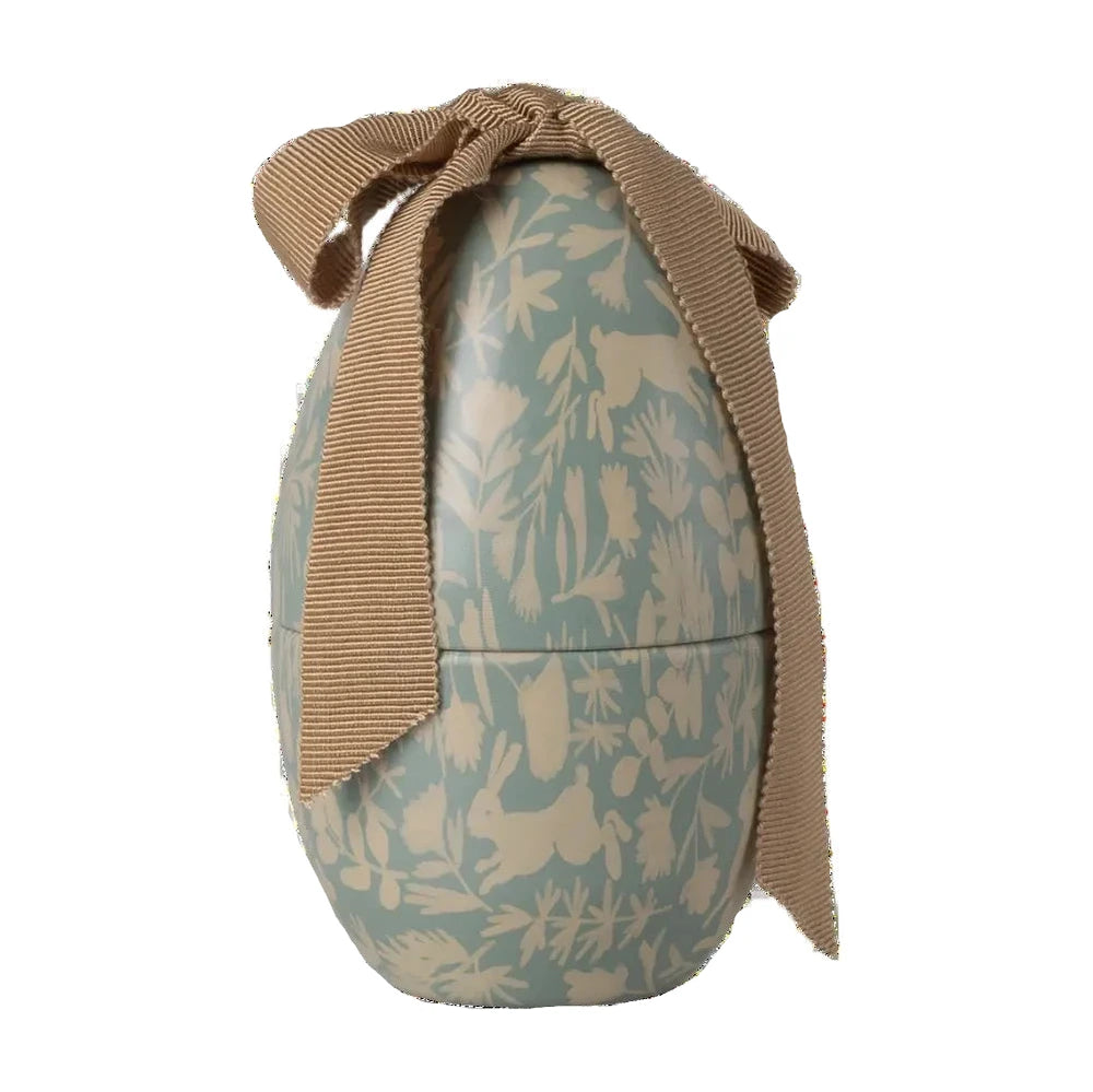 EASTER EGG EMPTY - DUSTY BLUE