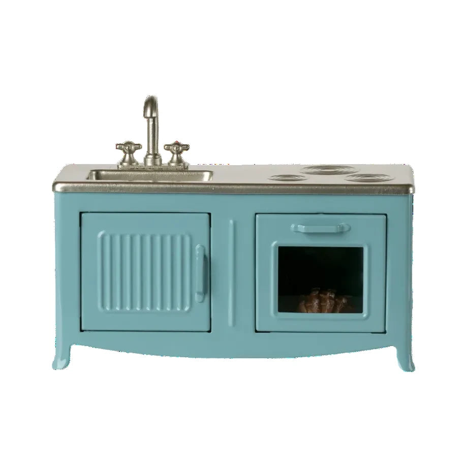 MOUSE KITCHEN STOVE - BLUE