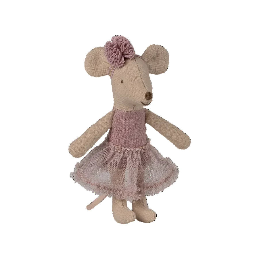 LITTLE SISTER MOUSE BALLERINA - HEATHER