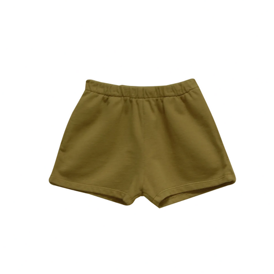 ORGANIC FRENCH TERRY LAWN SHORTS