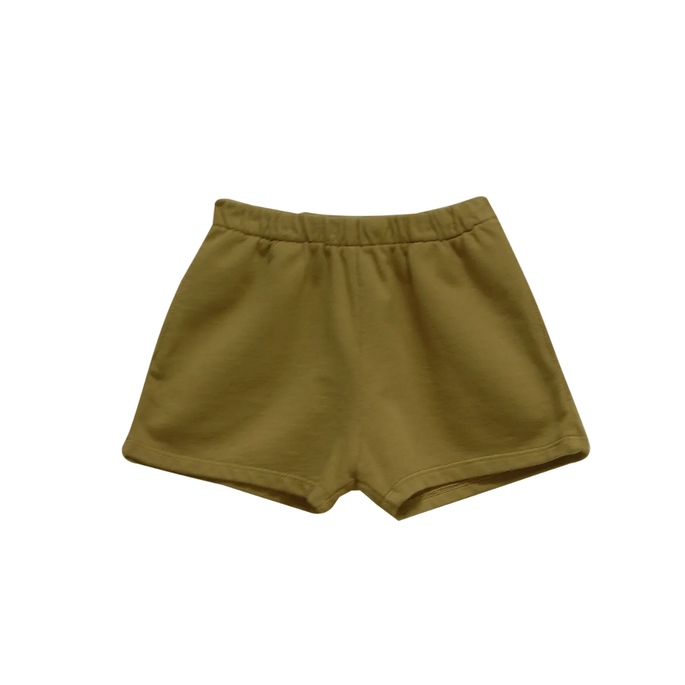ORGANIC FRENCH TERRY LAWN SHORTS