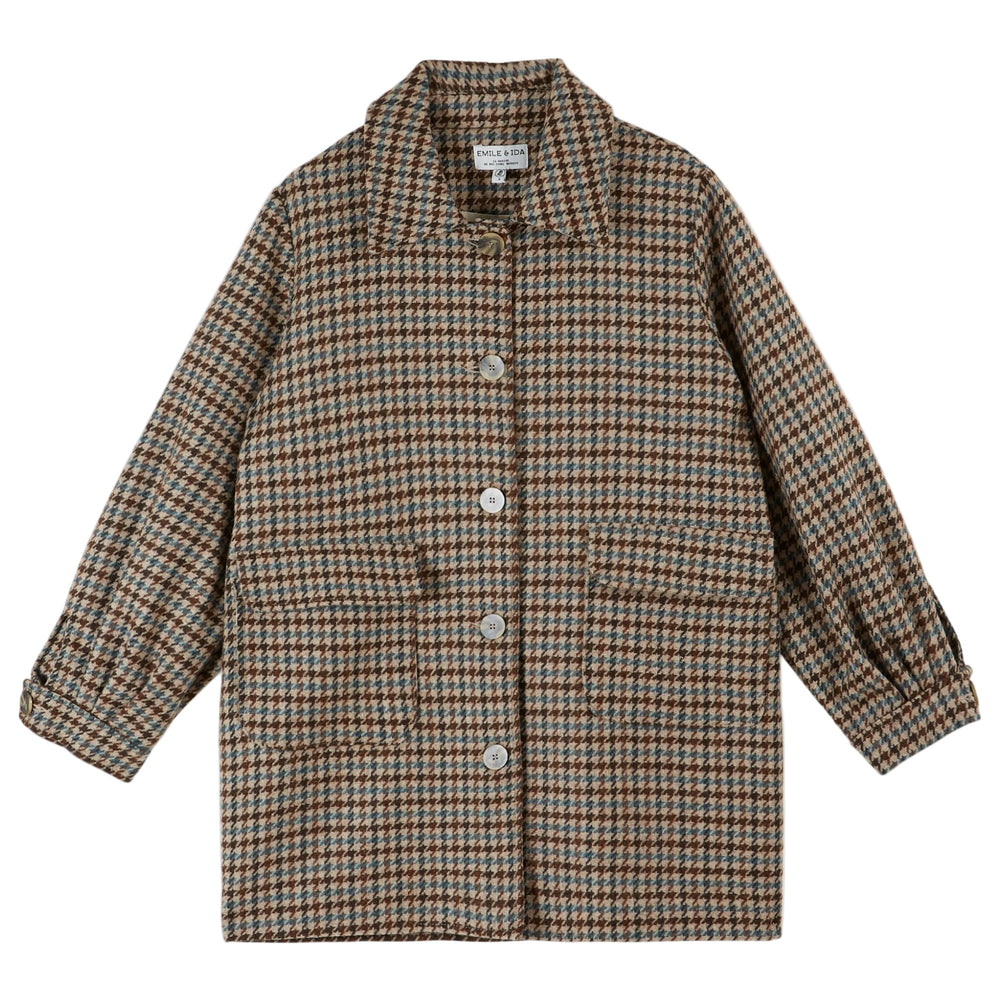 MANTEAU LAINE WOOL COAT