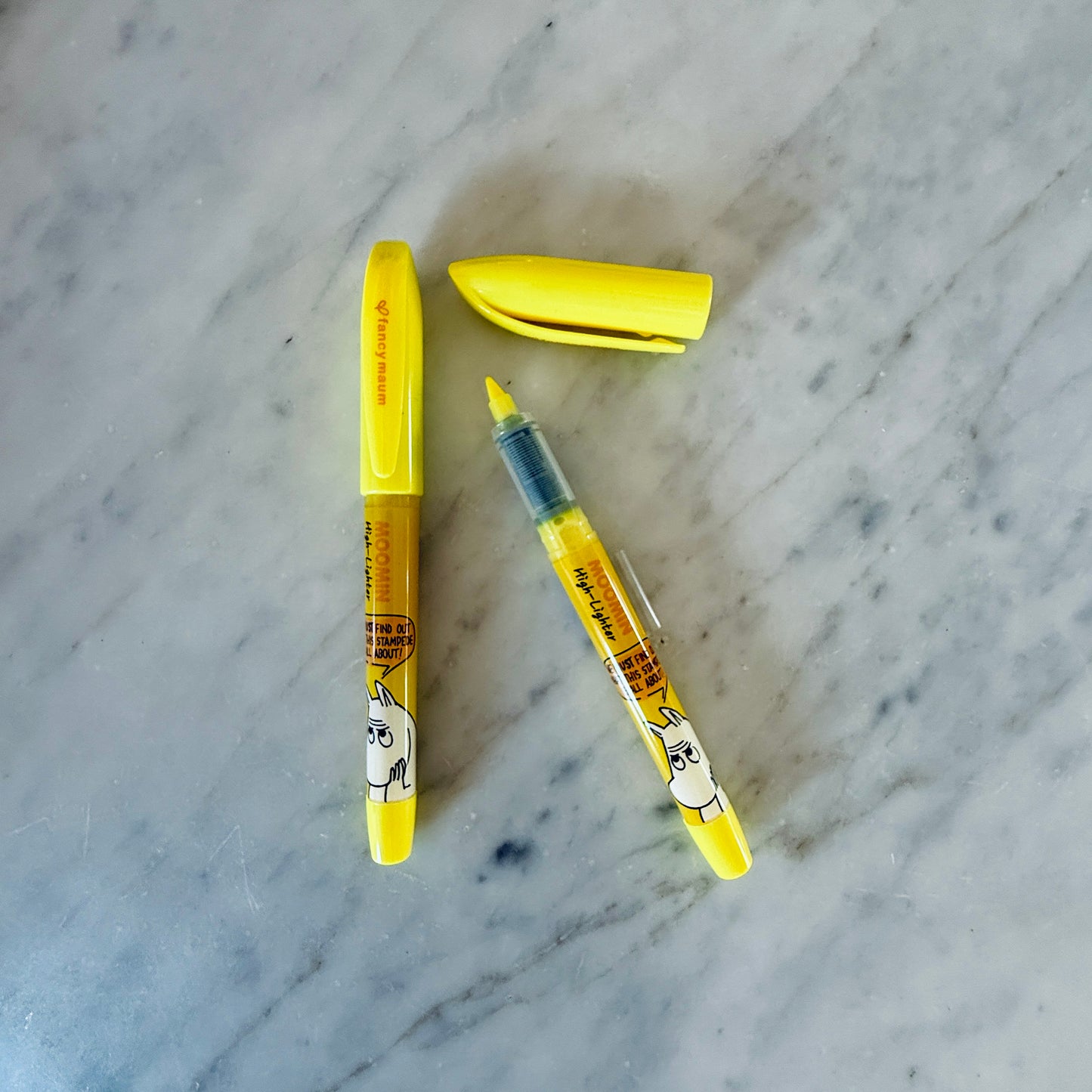 MOOMIN YELLOW HIGHLIGHTER