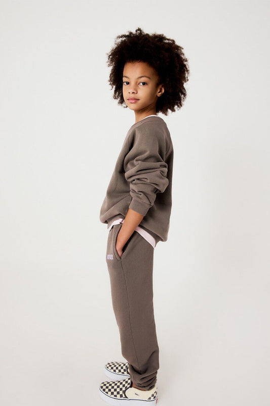 AMERICAN VINTAGE KIDS IZUBIRD SWEATSHIRT - VINTAGE ASH