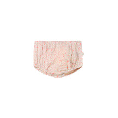 LOLA FLORAL ROMPER - CORAL