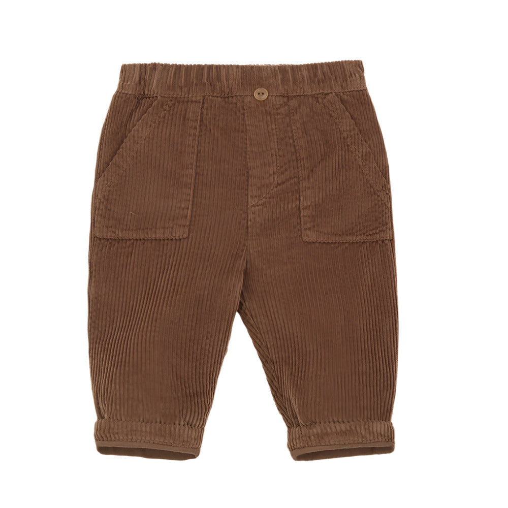 LOUIS LINED PANT - CASTAGNA BROWN