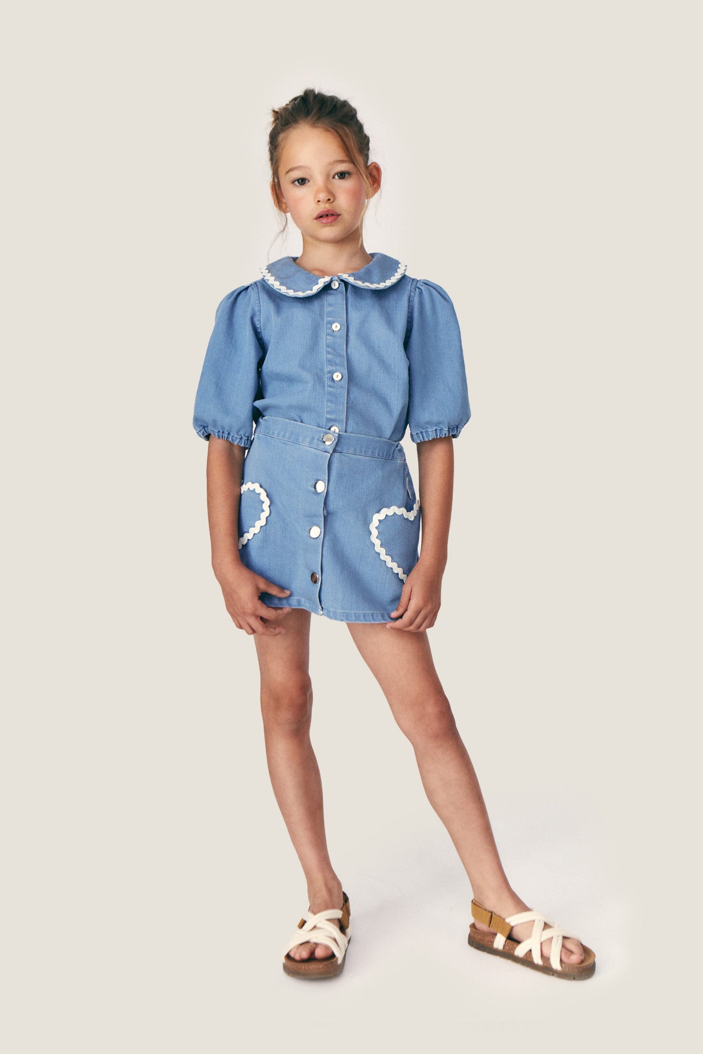 LOUISE DENIM SKIRT