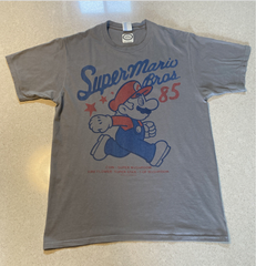 VINTAGE SUPER MARIO BROS 85 T SHIRT
