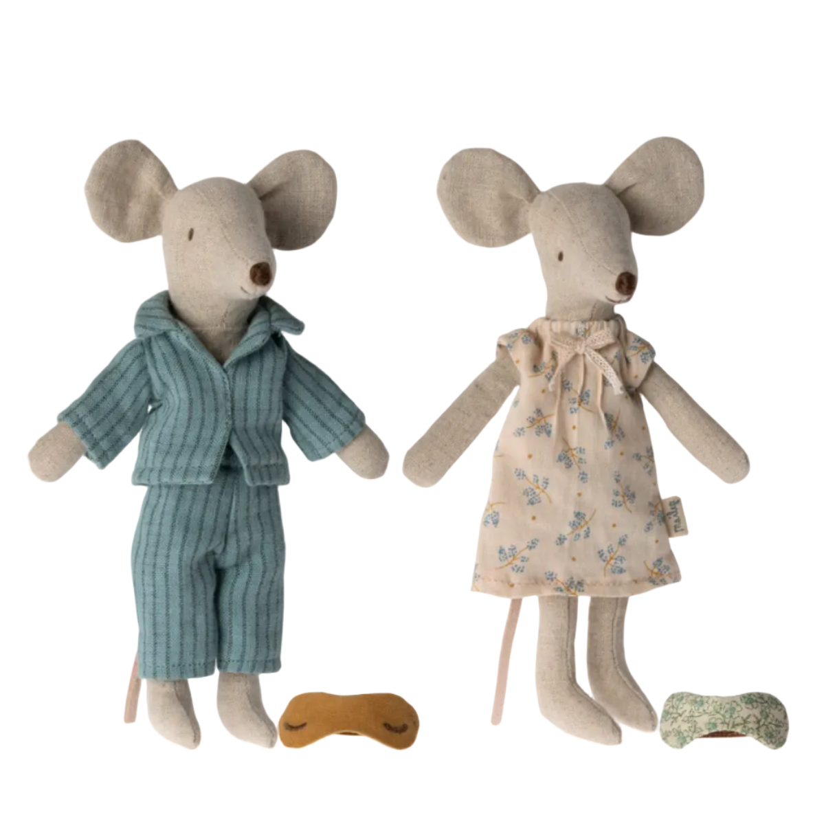 MAILEG MUM AND DAD MICE IN CIGAR BOX