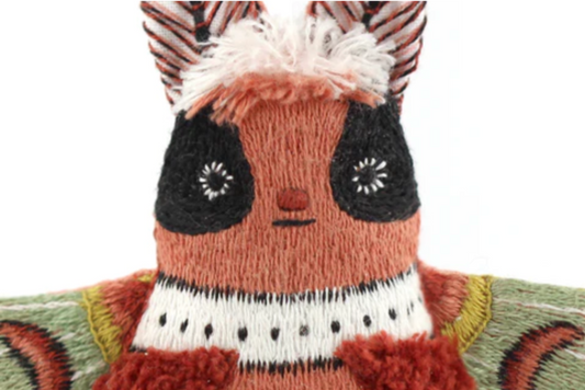 EMBROIDERY KIT LEVEL 3 - MOTH