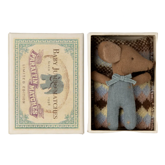 MAILEG LIMITED EDITION SLEEPY/WAKEY IN MATCHBOX - BOY
