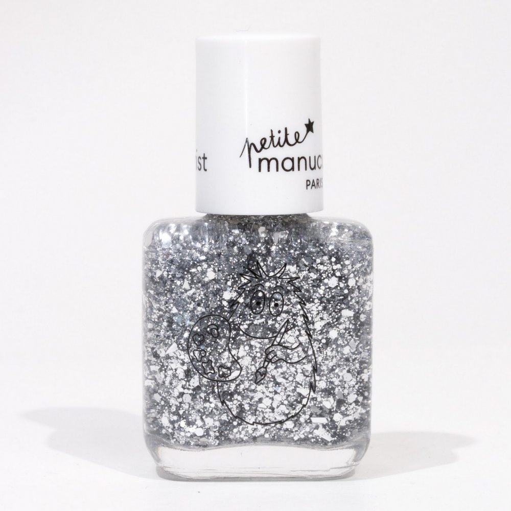PETITE MANUCURIST - BARBOUILLE SMEAR GILTTERY SILVER
