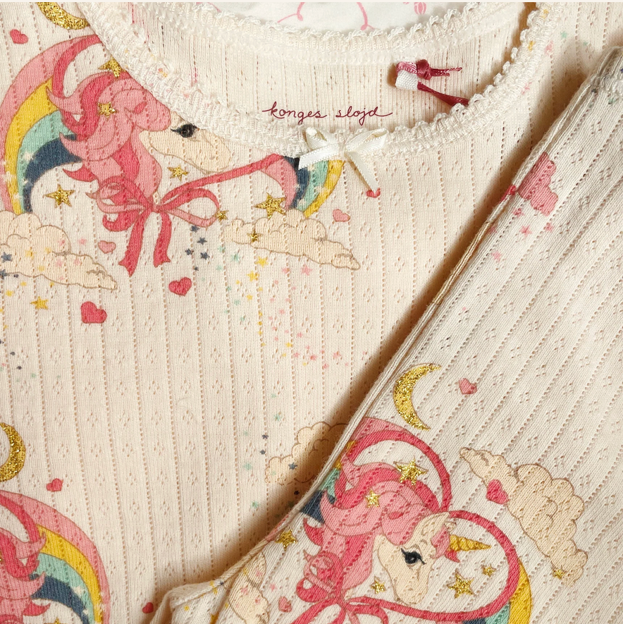 MINNIE GLITTER UNICORN DRESS GOTS – Little-ish
