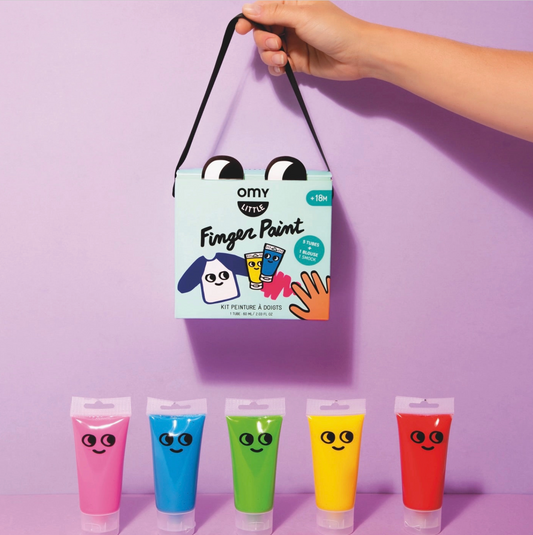 FINGER PAINT SET & APRON
