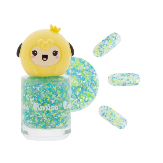 PUTTISU PEEL-OFF NAIL POLISH - GLITTER EMERALD POND
