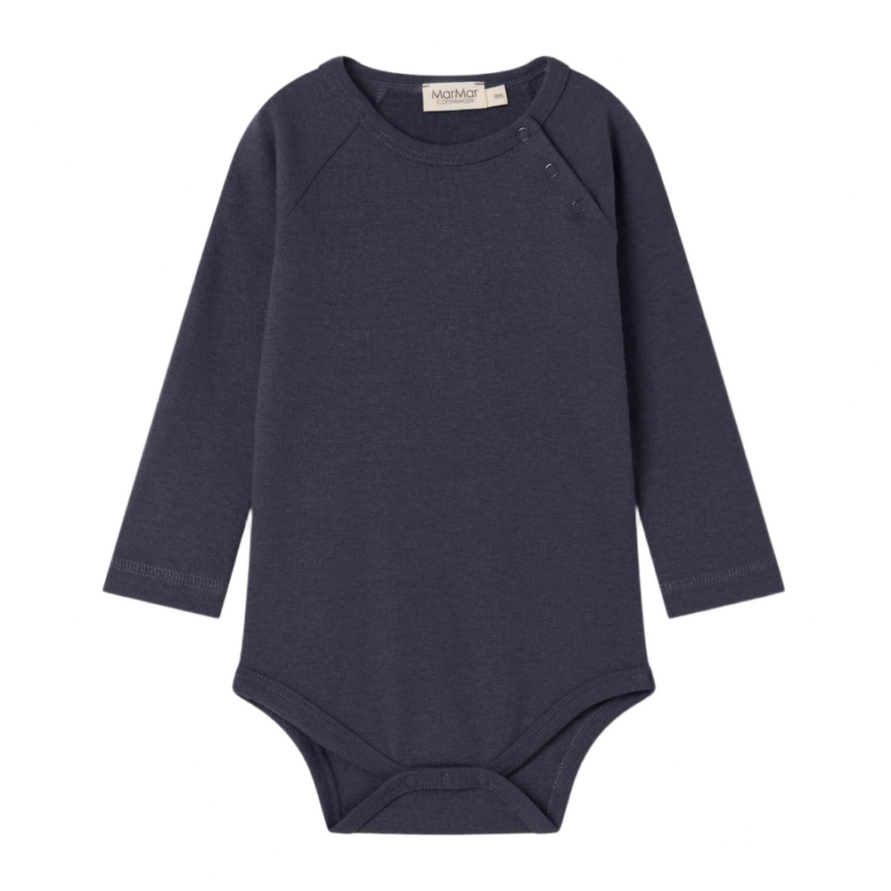 NOOS BASE LONG SLEEVE BODY ONESIE - DARKEST BLUE