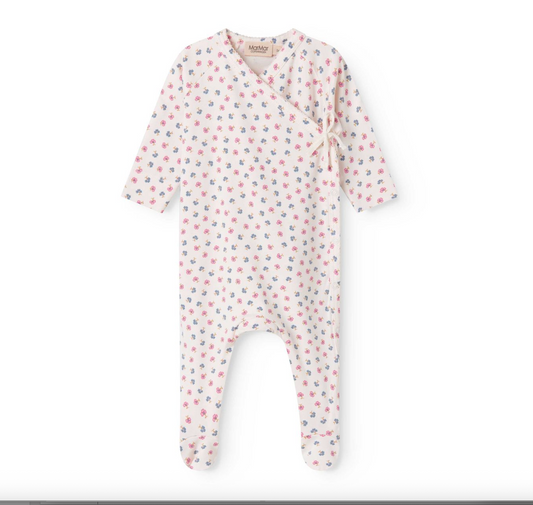 RUBELLO BABY JUMPSUIT MINI FLOWERS